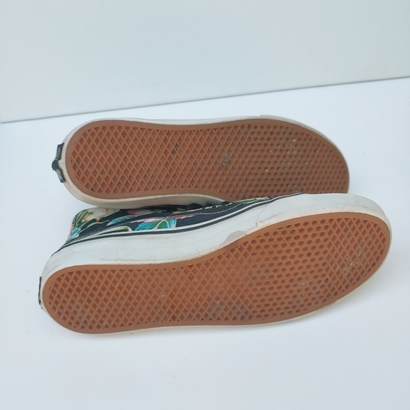 Vans Floral Tropical High Top Lace Up Sneakers Shoes Sz 6 - Picture 6 of 7